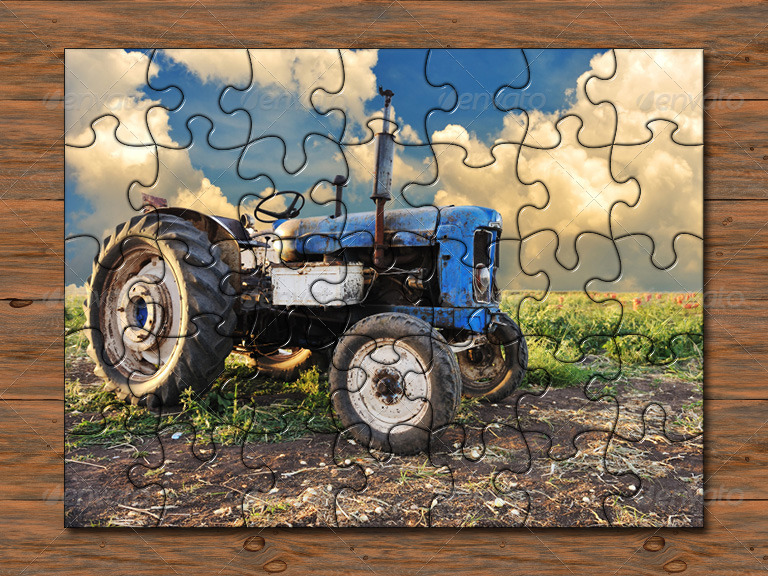 Puzzle Overlays PSD Templates, Graphics GraphicRiver